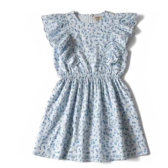 Simply Southern Dresses & Skirts - Simply Southern - NWT Blue & White Floral Mini Dress Size Medium